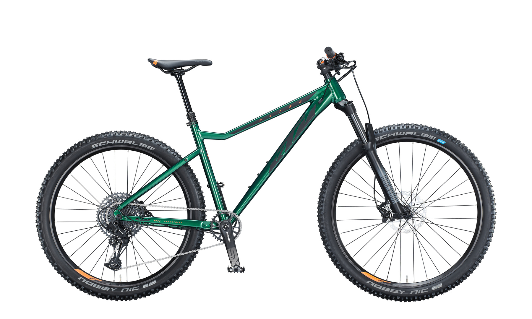 Green ktm hot sale bike