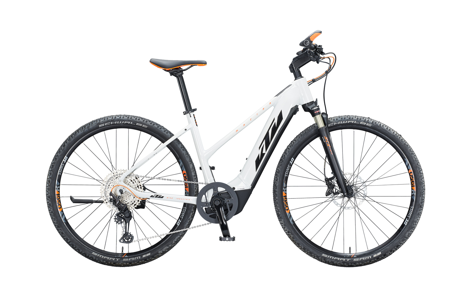 fahrrad ktm life conquest weiss rot deore
