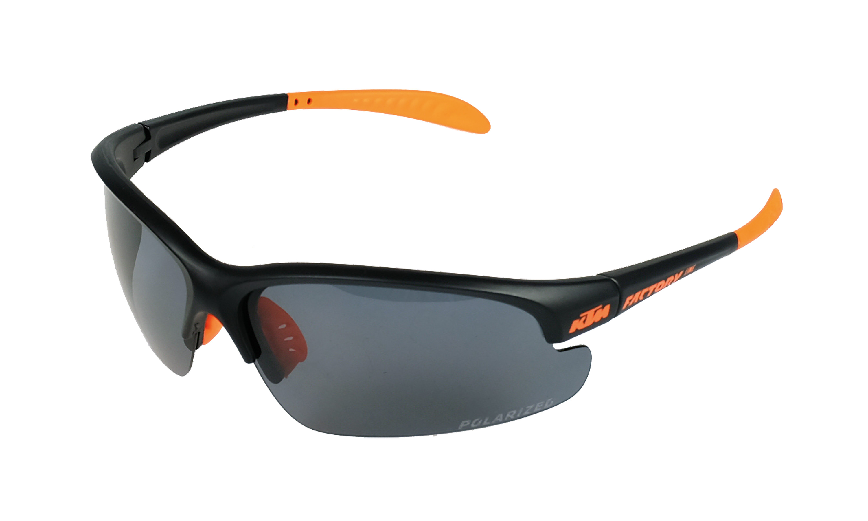 KTM Sonnenbrille Factory Line schwarz orange matt Fahrradbrille Bike MTB NEU 